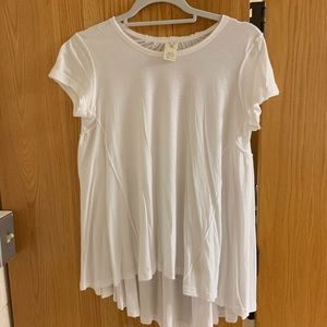 Free People White t shirt size xs